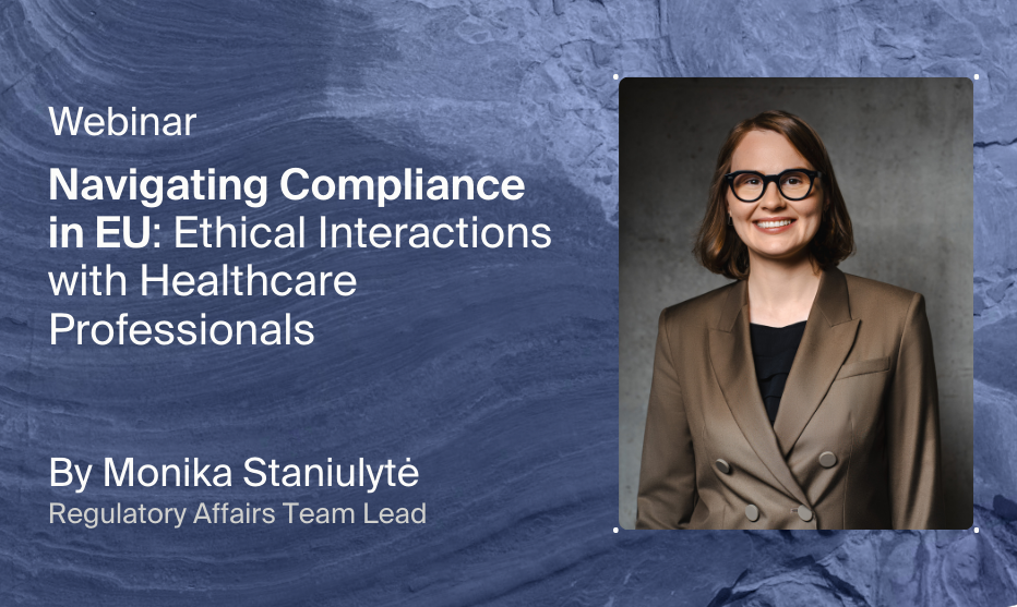 Webinar- Navigating Compliance in EU: Ethical Interactions with Healthcare Professionals